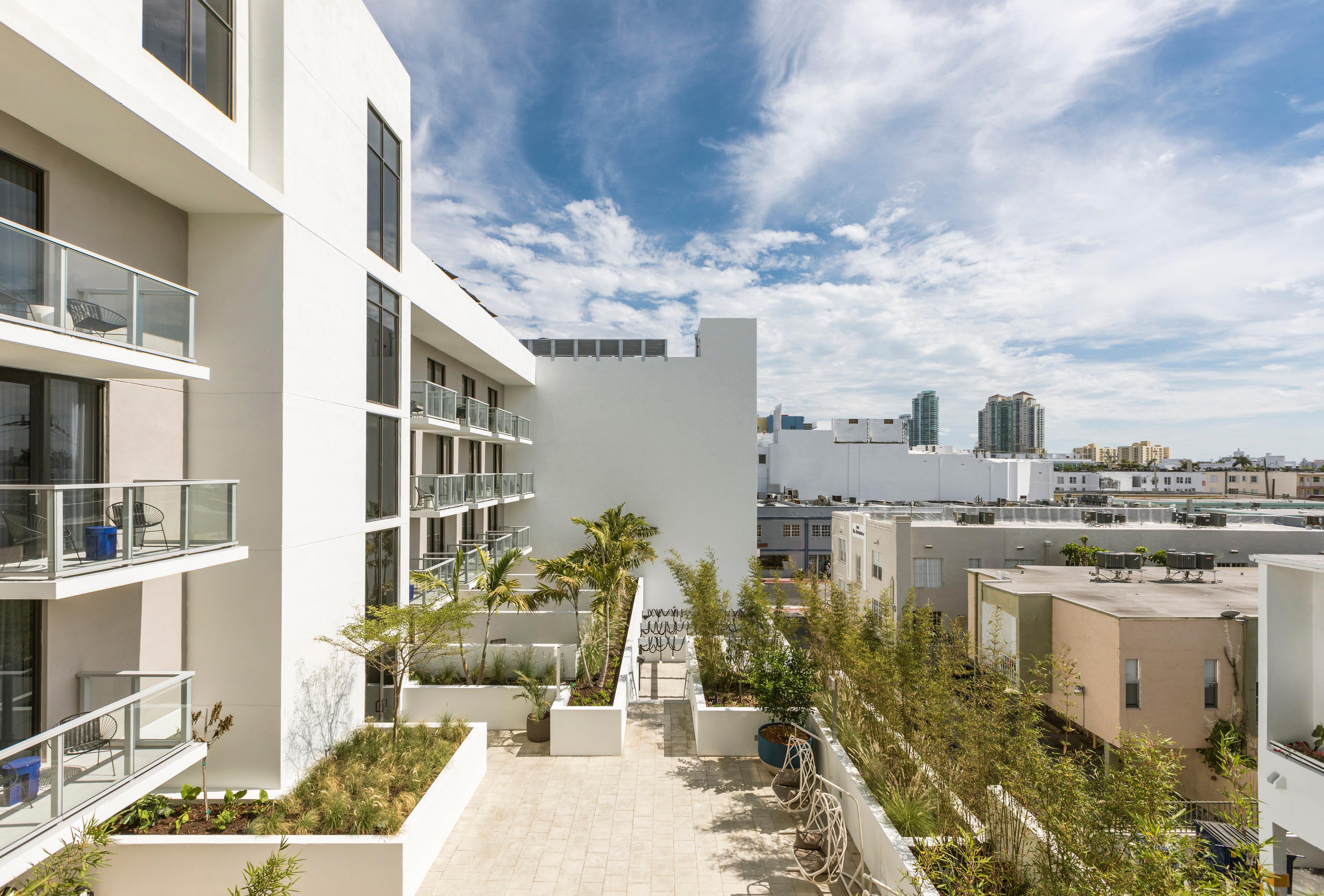 Kimpton Angler'S Hotel South Beach By Ihg Miami Beach Ngoại thất bức ảnh View from the rooftop